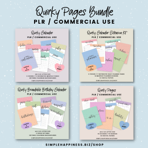 Quirky Pages Bundle