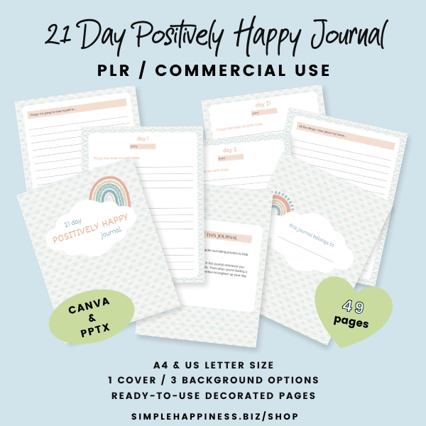 30 day Gratitude Journal free deal