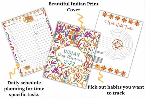 Indian style 2022 Planner