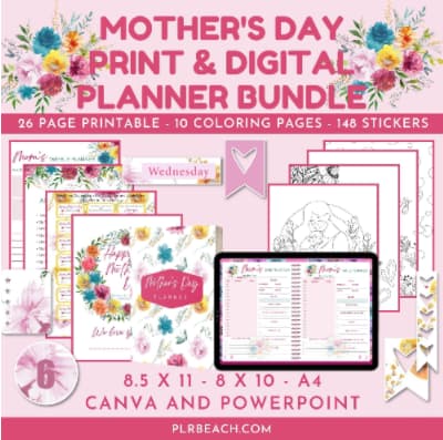 Mothers Day Planner