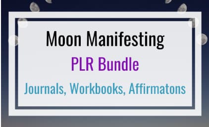 moon manifesting PLR bundle