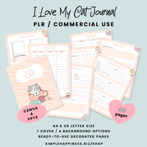 Cat Journal Promo Graphic