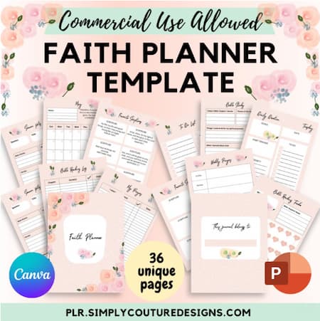 faith planner