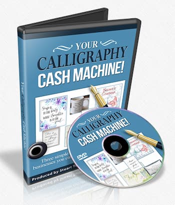 your calligraphy cash machine
