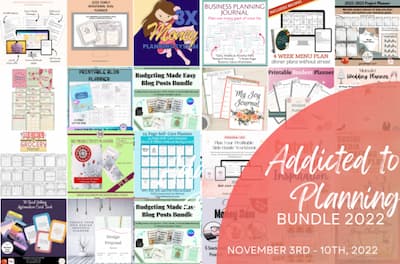 addicted to planning bundle
