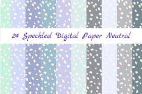 speckled digital paper