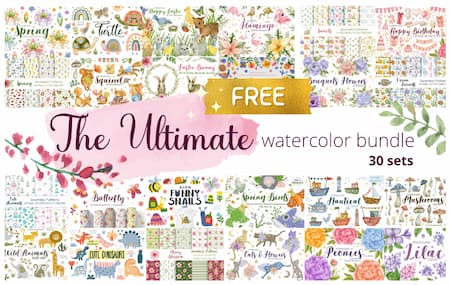 ultimate watercolor bundle