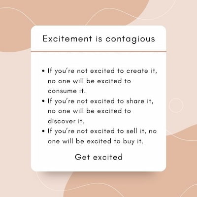 excitement quote from josh spector