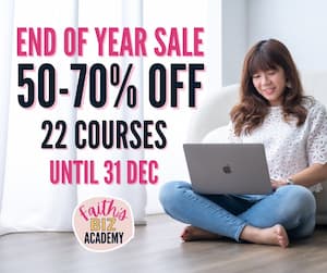 End of Year Course Sale Banner