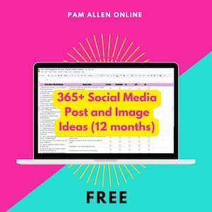 365 Post Ideas Pam