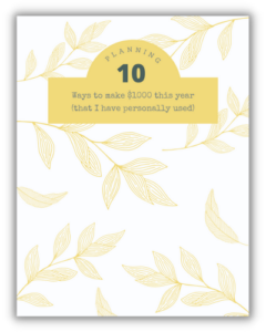 dandelion reading journal ad