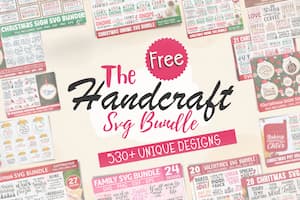 Handcraft SVG Mega Bundle
