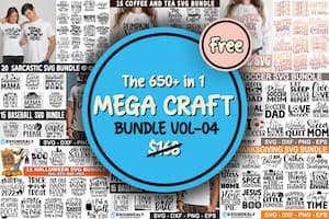 Mega SVG bundle v4