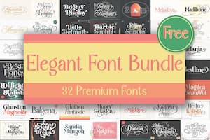 Elegant Font Bundle