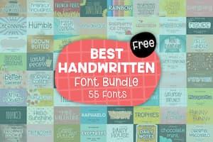 Best Handwritten Font Bundle