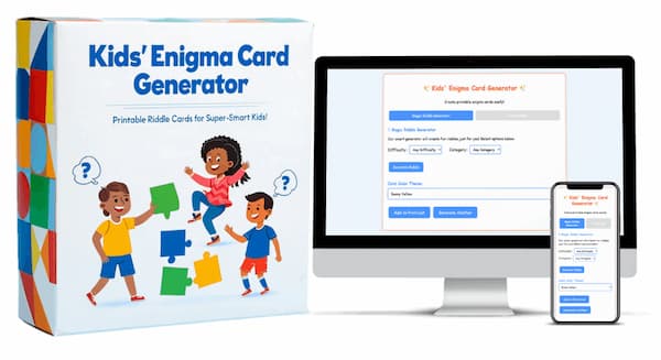 Kids' Enigma Card Generator