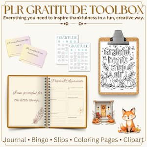 PLR Gratitude Toolbox