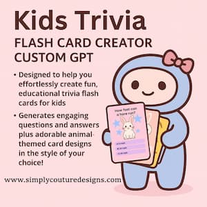 Flashcard Creator Custom GPT