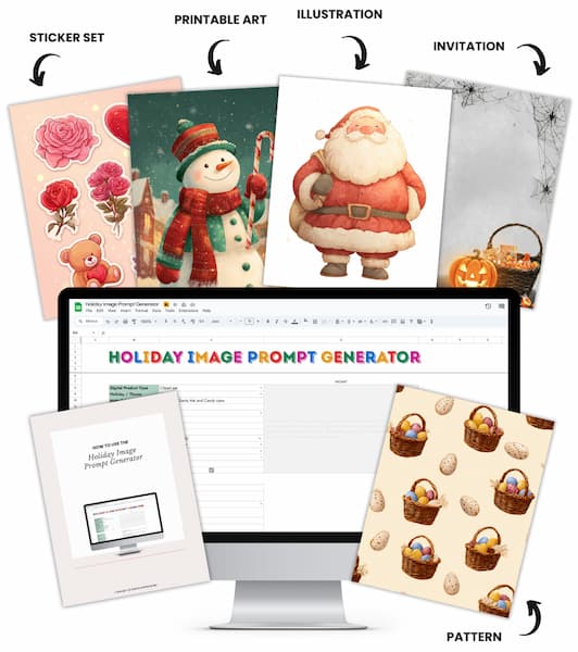 holiday image prompt generator holiday image prompt generator