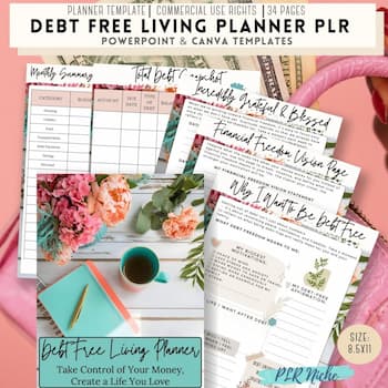 Debt Free Living Planner Debt Free Living Planner