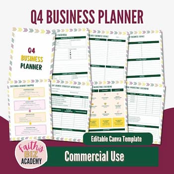 Q4 Business Planner Q4 Business Planner