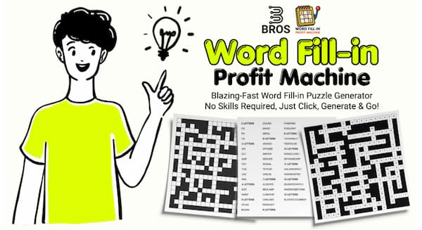 Word Fill-in Profit Machine Word Fill-in Profit Machine