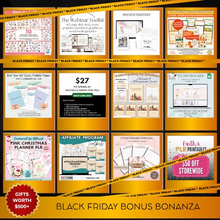 Black Friday bonanza Black Friday bonanza