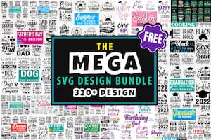 Mega SVG Design Bundle