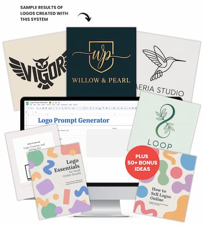 logo creation and selling kit