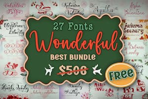 Wonderful Best Font Bundle