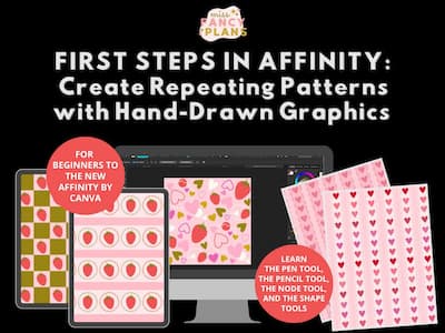 FIRST STEPS IN AFFINITY DESIGNER ON CANVA
