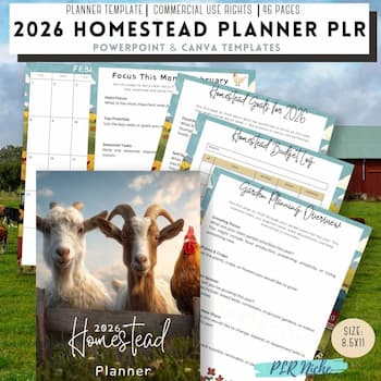2026 Homestead Planner 2026 Homestead Planner