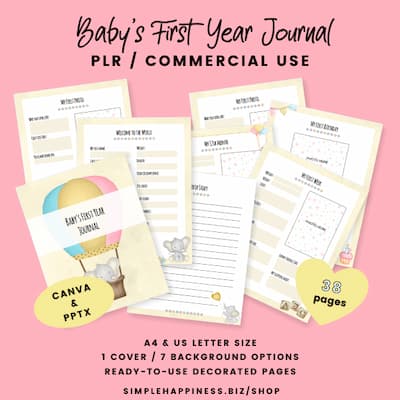 Baby's First Year Journal