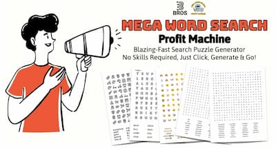 Mega Word Search Profit Machine