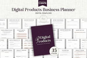 Digital Products Business Planner