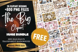 Big Clipart Bundle Big Clipart Bundle