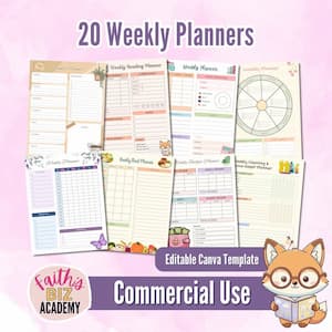 weekly planners