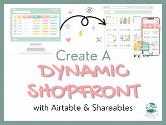 Create a Dynamic Shopfront