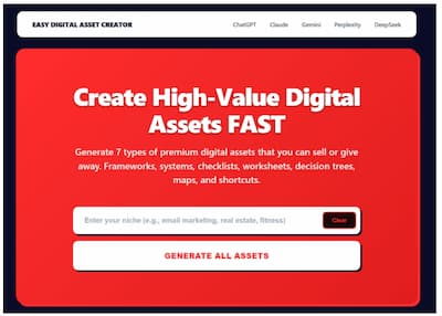 Easy Digital Asset Creator