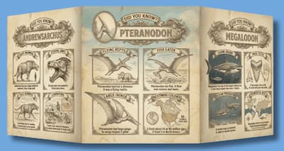 PREHISTORIC CREATURES