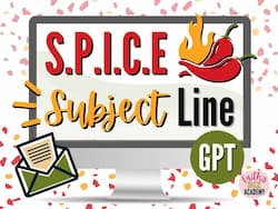 SPICE Subject Line GPT