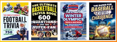 Sports trivia books