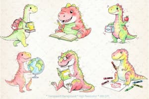 Dinosaurs at School