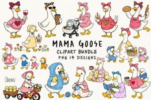 Mother Goose Clipart Mother Goose Clipart