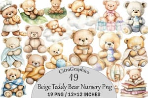 Teddy bear nursery graphics Teddy bear nursery graphics