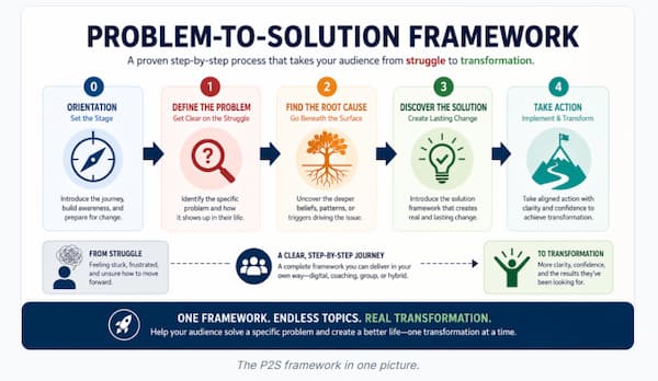 Problem to solution frameworks