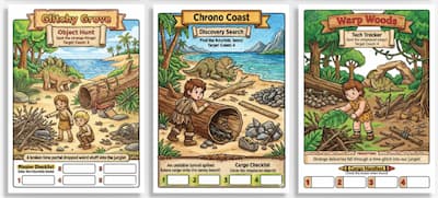 Time-Mix puzzle activity books