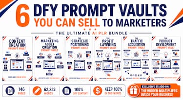 Six DFY Prompt Vaults