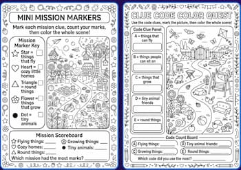 Code & Mark Activity Games