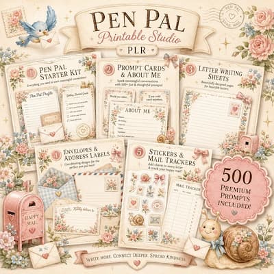 Pen Pal Printable Studio Pen Pal Printable Studio